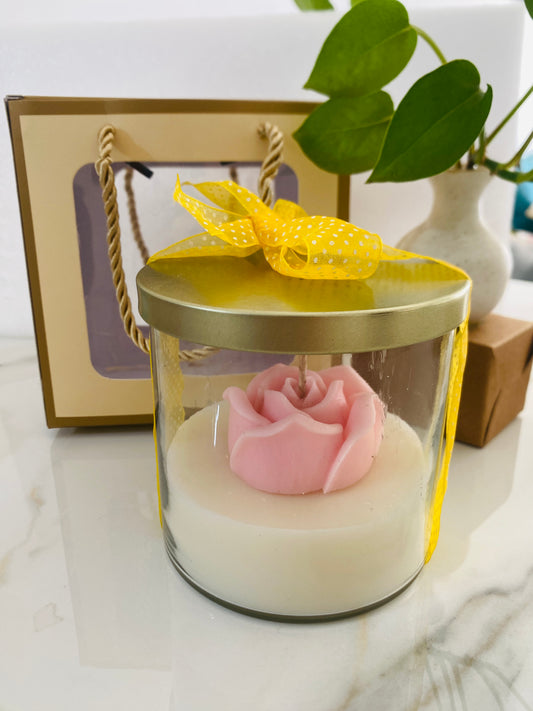 Rose Aroma candle