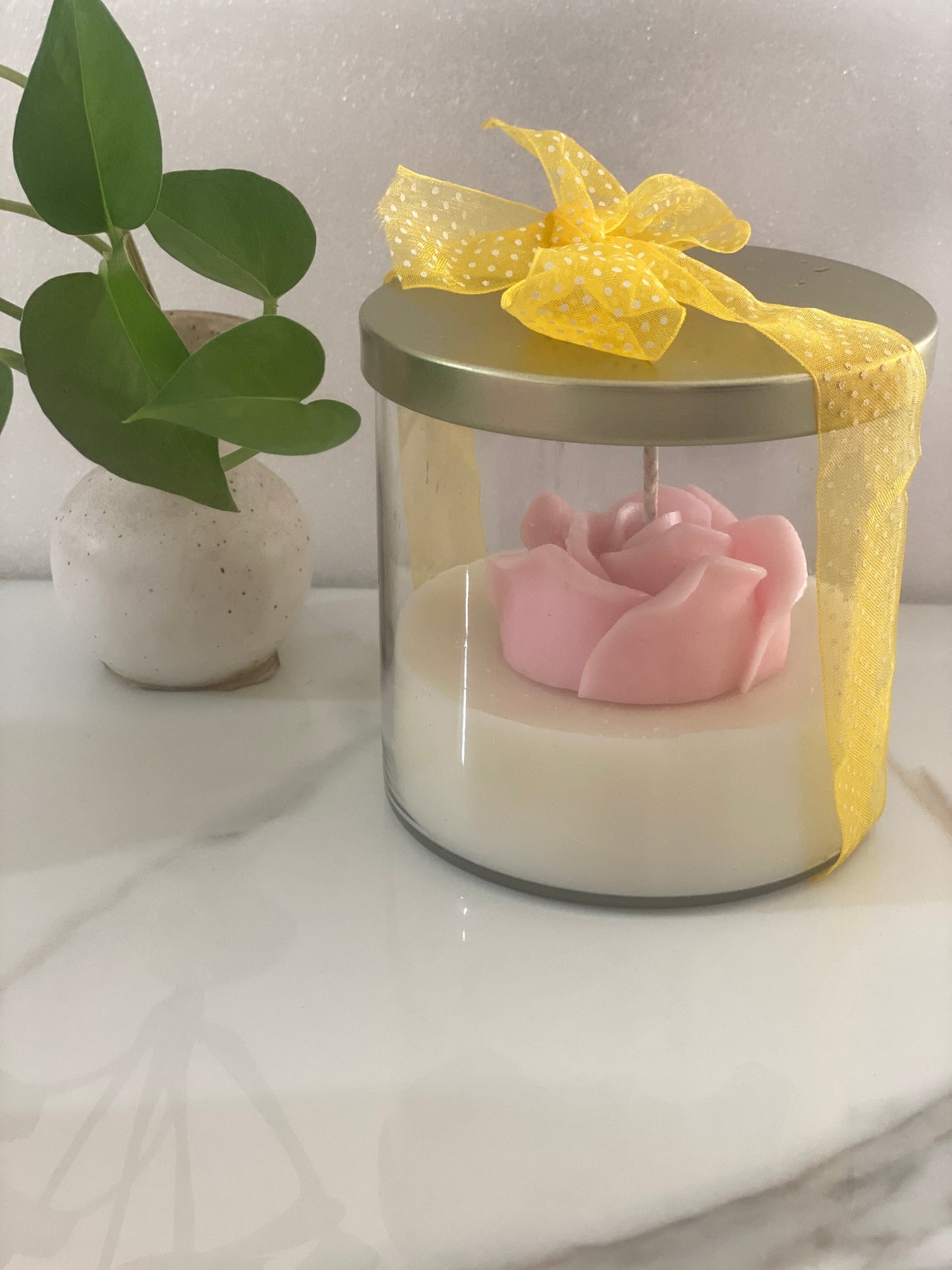 Rose Aroma candle